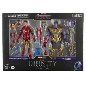 Marvel Legends The Infinity Saga Iron Man Mark 85 & Thanos